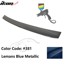 Load image into Gallery viewer, 2000-2006 BMW E53 X5 SUV Euro Style Black Rear Roof Window Spoiler ABS
