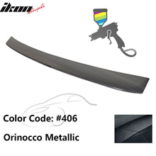 Load image into Gallery viewer, 2000-2006 BMW E53 X5 SUV Euro Style Black Rear Roof Window Spoiler ABS