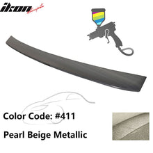 Load image into Gallery viewer, 2000-2006 BMW E53 X5 SUV Euro Style Black Rear Roof Window Spoiler ABS