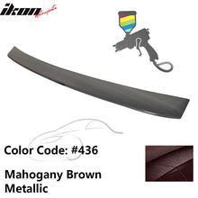 Load image into Gallery viewer, 2000-2006 BMW E53 X5 SUV Euro Style Black Rear Roof Window Spoiler ABS