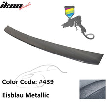 Load image into Gallery viewer, 2000-2006 BMW E53 X5 SUV Euro Style Black Rear Roof Window Spoiler ABS