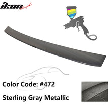 Load image into Gallery viewer, 2000-2006 BMW E53 X5 SUV Euro Style Black Rear Roof Window Spoiler ABS