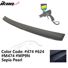 Load image into Gallery viewer, 2000-2006 BMW E53 X5 SUV Euro Style Black Rear Roof Window Spoiler ABS