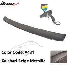 Load image into Gallery viewer, 2000-2006 BMW E53 X5 SUV Euro Style Black Rear Roof Window Spoiler ABS