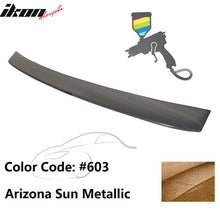 Load image into Gallery viewer, 2000-2006 BMW E53 X5 SUV Euro Style Black Rear Roof Window Spoiler ABS
