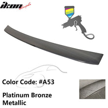 Load image into Gallery viewer, 2000-2006 BMW E53 X5 SUV Euro Style Black Rear Roof Window Spoiler ABS