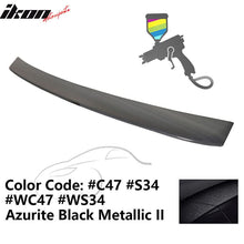 Load image into Gallery viewer, 2000-2006 BMW E53 X5 SUV Euro Style Black Rear Roof Window Spoiler ABS