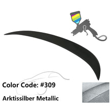 Load image into Gallery viewer, 2004-2008 BMW E63 6 Series Coupe V Style Trunk Spoiler ABS