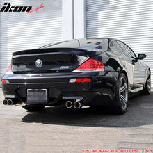 Load image into Gallery viewer, 2004-2008 BMW E63 6 Series Coupe V Style Trunk Spoiler ABS