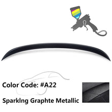 Load image into Gallery viewer, 2006-2011 BMW E90 3 Series Sedan Rear Trunk Spoiler ABS