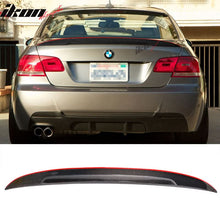 Load image into Gallery viewer, 2007-2013 BMW 3 Series E92 2Dr Coupe P Style Red Line Trunk Spoiler