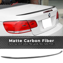 Load image into Gallery viewer, 2007-2013 BMW 3 Series E93 Convertible M3 Sport Carbon Trunk Spoiler