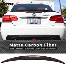 Load image into Gallery viewer, 2007-2013 BMW E93 3 Series Convertible 2Dr Red Line CF Trunk Spoiler