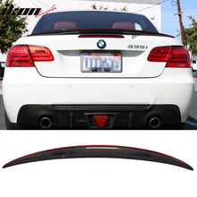 Load image into Gallery viewer, 2007-2013 BMW E93 3 Series Convertible 2Dr Red Line CF Trunk Spoiler