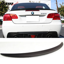 Load image into Gallery viewer, 2007-2013 BMW E93 3 Series Convertible P Style Carbon CF Trunk Spoiler