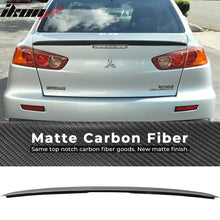 Load image into Gallery viewer, 2008-2015 Mitsubishi Lancer EVO-X MR Style Carbon Fiber Trunk Spoiler
