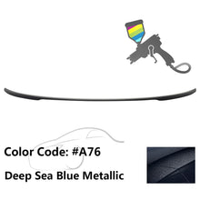 Load image into Gallery viewer, 2011-2016 BMW 5 Series F10 4Dr Sedan P Style Trunk Spoiler Wing ABS
