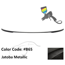 Load image into Gallery viewer, 2011-2016 BMW 5 Series F10 4Dr Sedan P Style Trunk Spoiler Wing ABS