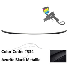 Load image into Gallery viewer, 2011-2016 BMW 5 Series F10 4Dr Sedan P Style Trunk Spoiler Wing ABS