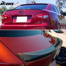 Load image into Gallery viewer, 2006-2013 Lexus IS250 IS350 Sedan ISF Sport Carbon Fiber Trunk Spoiler