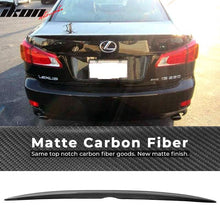 Load image into Gallery viewer, 2006-2013 Lexus IS250 IS350 Sedan Carbon Fiber CF Trunk Spoiler Wing