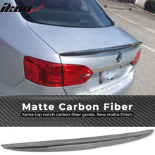 Load image into Gallery viewer, 2011-2018 Volkswagen Jetta Mk6 4Dr P Style Carbon Fiber Trunk Spoiler