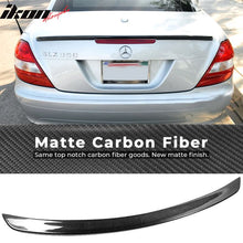 Load image into Gallery viewer, 2005-2010 Benz SLK Class R171 Convertible Carbon Fiber Trunk Spoiler