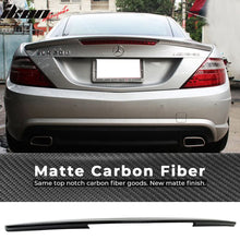 Load image into Gallery viewer, 2011-2016 Benz SLK Class R172 AMG Carbon Fiber CF Rear Trunk Spoiler