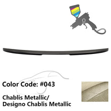 Load image into Gallery viewer, 2003-2011 Mercedes Benz SL-Class R230 Rear Trunk Spoiler ABS