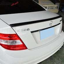 Load image into Gallery viewer, 2008-2014 Benz C Class W204 C63 AMG Carbon Fiber Trunk Spoiler Wing