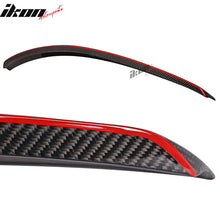 Load image into Gallery viewer, 2008-2014 Benz C Class W204 C63 Red Line Carbon Fiber Trunk Spoiler