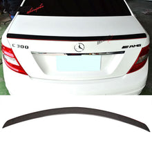 Load image into Gallery viewer, 2008-2014 Benz C Class W204 C63 Red Line Carbon Fiber Trunk Spoiler