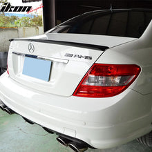 Load image into Gallery viewer, 2008-2014 Benz C Class W204 C63 AMG Carbon Fiber Trunk Spoiler Wing