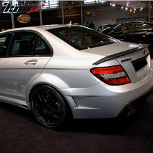 Load image into Gallery viewer, 2008-2014 Benz C-Class W204 Sedan B Style Carbon Fiber CF Trunk Spoile