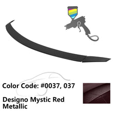 Load image into Gallery viewer, 2008-2014 Mercedes Benz C-Class W204 B Style Trunk Spoiler ABS