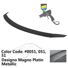 Load image into Gallery viewer, 2008-2014 Mercedes Benz C-Class W204 B Style Trunk Spoiler ABS