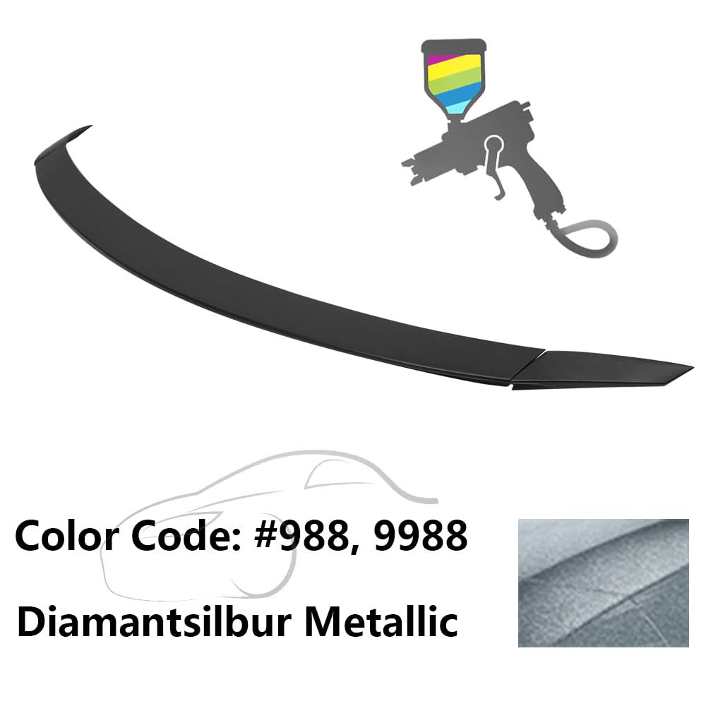 2008-2014 Mercedes Benz C-Class W204 B Style Trunk Spoiler ABS