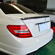 Load image into Gallery viewer, 2008-2014 Benz C-Class W204 Sedan IKON Style Carbon CF Trunk Spoiler