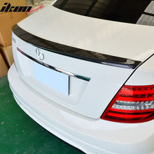 Load image into Gallery viewer, 2008-2014 Benz C-Class W204 Sedan IKON Style Carbon CF Trunk Spoiler
