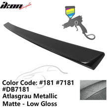 Load image into Gallery viewer, 1995-2001 Mercedes Benz W210 Sedan ABT Style Rear Trunk Spoiler ABS