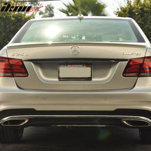 Load image into Gallery viewer, 2010-2016 Mercedes Benz W212 Sedan AMG Style Rear Trunk Spoiler ABS