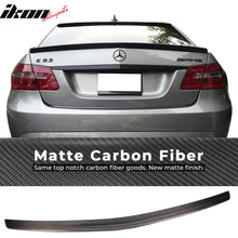 Load image into Gallery viewer, 2010-2016 Benz E-Class W212 Sedan A Style Carbon Fiber Trunk Spoiler