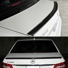 Load image into Gallery viewer, 2010-2016 Benz E-Class W212 Sedan A Style Carbon Fiber Trunk Spoiler