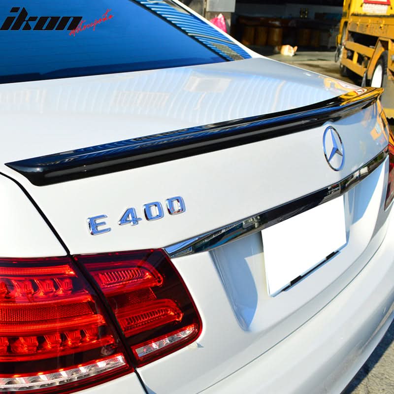 2010-2016 Mercedes Benz W212 Sedan AMG Style Rear Trunk Spoiler ABS