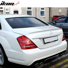 Load image into Gallery viewer, 2007-2013 Benz S-Class W221 4Door AMG Style Rear Trunk Spoiler ABS