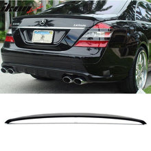 Load image into Gallery viewer, 2007-2013Â Mercedes-Benz W221 S-Class AMG Style Unpainted Trunk Spoiler