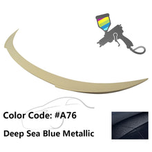 Load image into Gallery viewer, 2012-2018 BMW 6 Series F12 Convertible V Style Trunk Spoiler Wing ABS
