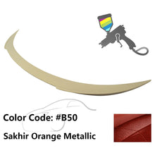 Load image into Gallery viewer, 2012-2018 BMW 6 Series F12 Convertible V Style Trunk Spoiler Wing ABS