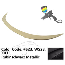 Load image into Gallery viewer, 2012-2018 BMW 6 Series F12 Convertible V Style Trunk Spoiler Wing ABS