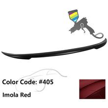 Load image into Gallery viewer, 2012-2019 BMW F13 6 Series Coupe V Style Rear Trunk Spoiler Wing ABS